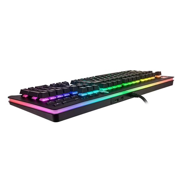 Thermaltake Tt eSports Level 20 RGB Cherry MX Blue gaming US billentyűzet fekete (KB-LVT-BLBRUS-01) Thermaltake Tt eSports Level 20 RGB Cherry MX Blue gaming US billentyűzet fekete (KB-LVT-BLBRUS-01)