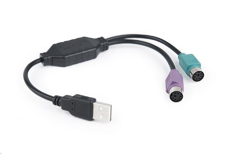 Gembird Cablexpert USB A type --> PS/2 female 50cm  (UAPS12-BK)