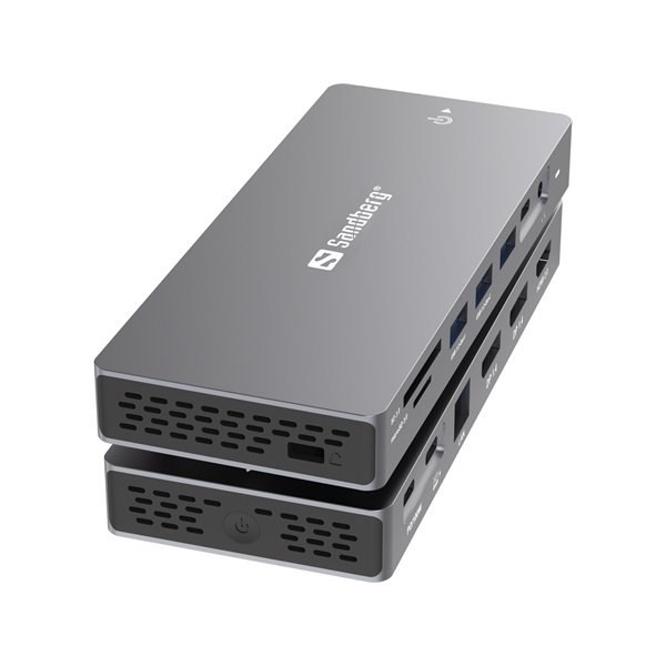 Sandberg 136-61 USB-C 13in1 Pro Notebook Dokkoló Sandberg 136-61 USB-C 13in1 Pro Notebook Dokkoló