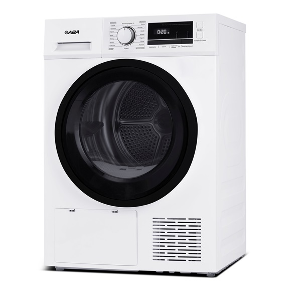 Gaba MTD-G80 Hőszivattyús szárítógép – 8 Kg, E Energiaosztály Gaba MTD-G80 Hőszivattyús szárítógép – 8 Kg, E Energiaosztály