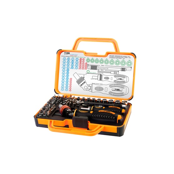 TT-6900 Professzionális Bit és Dugókulcs készlet 69 db-os TT-6900 Professzionális Bit és Dugókulcs készlet 69 db-os
