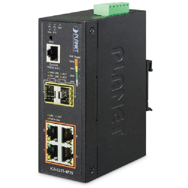 Planet PLANET Industrial L2+/L4 4-Port 10/100/1000T