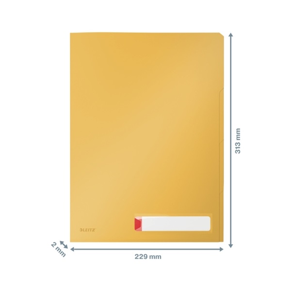 Rendszerező genotherm, A4, PP, LEITZ "Cosy Privacy", melegsárga Rendszerező genotherm, A4, PP, LEITZ "Cosy Privacy", melegsárga