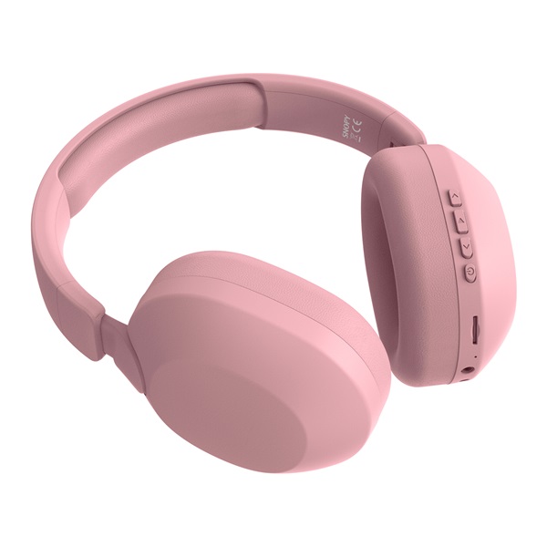Snopy SN-BT37 Pink Bluetooth/AUX/TF Card mikrofon Vezeték Nélküli Fejhallgató Rózsaszín Snopy SN-BT37 Pink Bluetooth/AUX/TF Card mikrofon Vezeték Nélküli Fejhallgató Rózsaszín