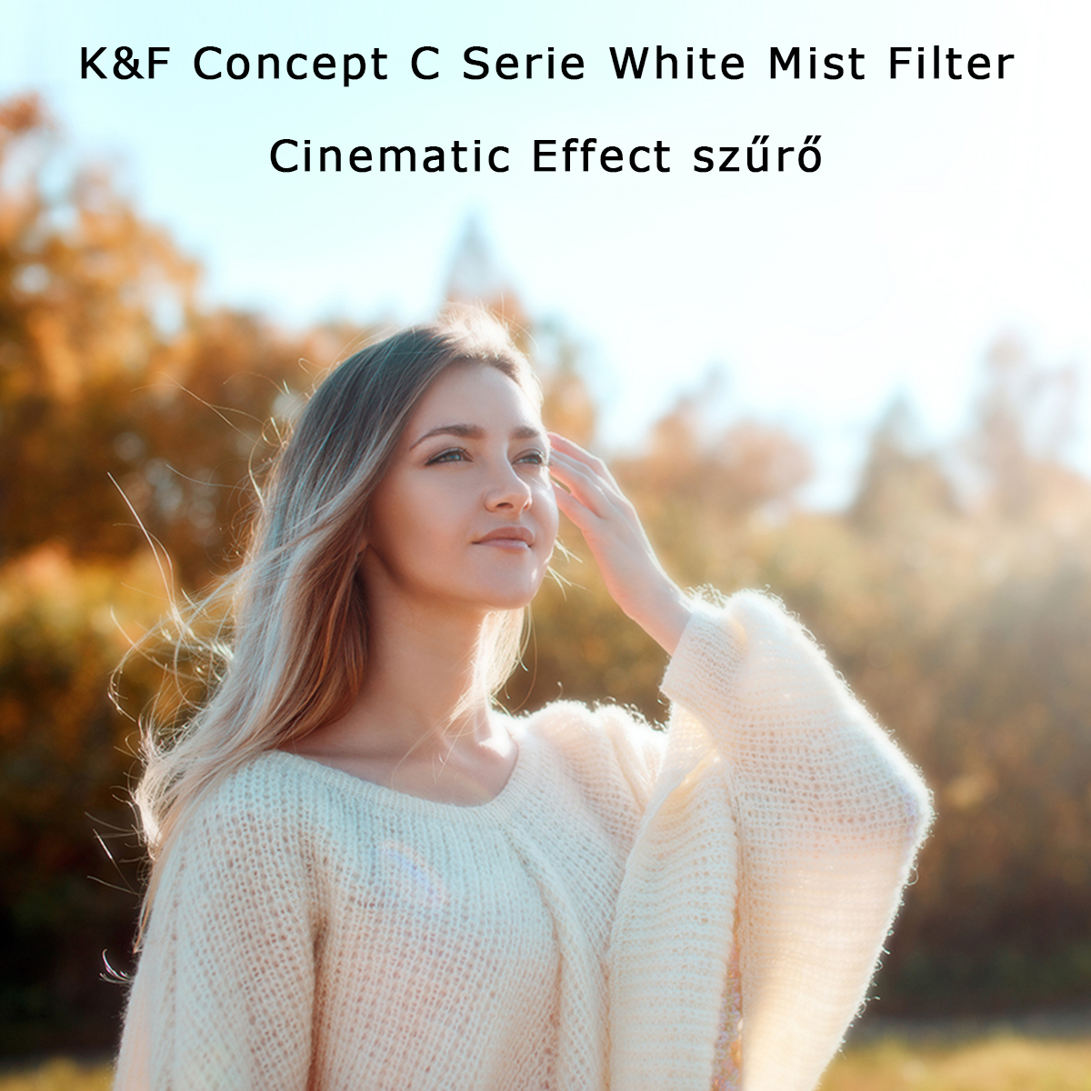 K&F Concept C Serie White Mist Cinematic Effect szűrő, 77mm