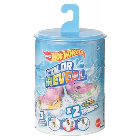 Mattel Hot Wheels Color Reveal kisautók 2db-os meglepetéscsomagban (HBN63)