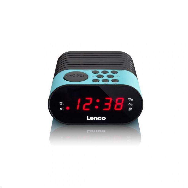 Lenco CR-07 B FM szintézeres ébresztősrádió kék Lenco CR-07 B FM szintézeres ébresztősrádió kék