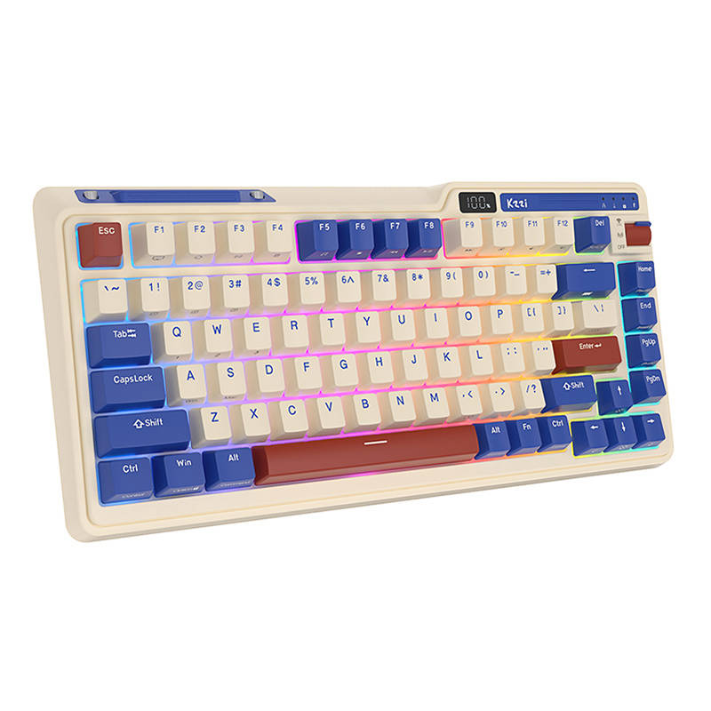 Mechanical keyboard Royal Kludge KZZI K75 pro RGB, Moment Switch (retro blue) Mechanical keyboard Royal Kludge KZZI K75 pro RGB, Moment Switch (retro blue)