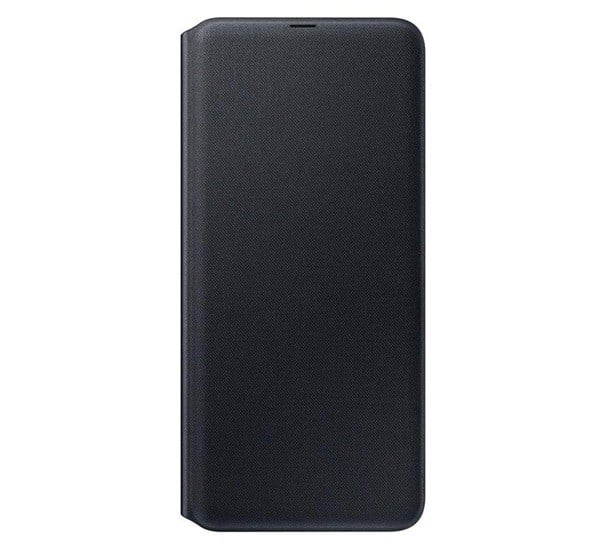 SAMSUNG tok álló (aktív FLIP, oldalra nyíló, bankkártya tartó) FEKETE [Samsung Galaxy A90 5G (SM-A908F)]