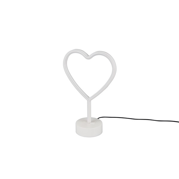 Trio R55210101 Heart 30,5 cm USB asztali lámpa Trio R55210101 Heart 30,5 cm USB asztali lámpa