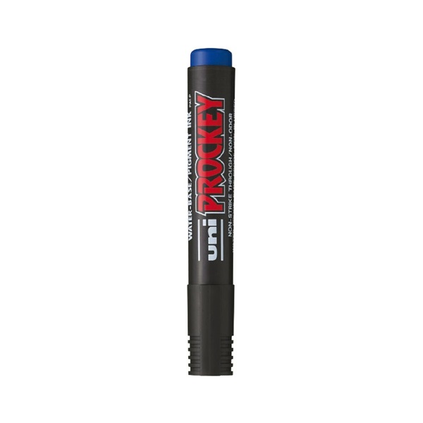 Uni PM-126 Prockey vágott hegyű kék flipchart marker Uni PM-126 Prockey vágott hegyű kék flipchart marker