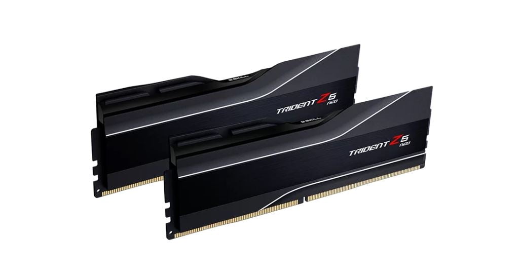 64GB 6000MHz DDR5 RAM G.Skill Trident Z5 Neo CL32 (2x32GB) (F5-6000J3238G32GX2-TZ5N) 64GB 6000MHz DDR5 RAM G.Skill Trident Z5 Neo CL32 (2x32GB) (F5-6000J3238G32GX2-TZ5N)