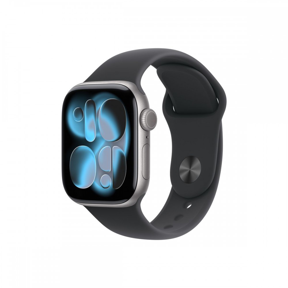 Apple Watch S11 Cellular 42mm szürke alutok  fekete sport M/L