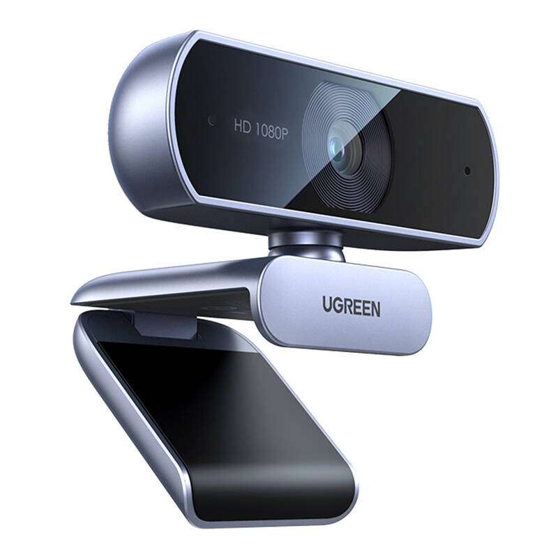 Web Camera with micro Ugreen 15728 USB (silver)