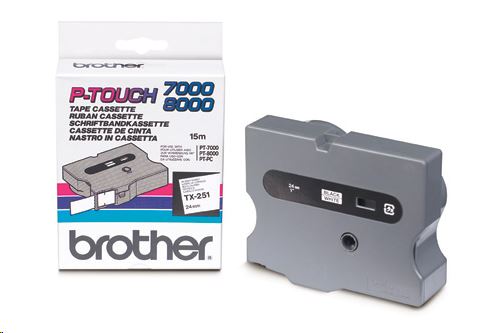 Brother P-touch TX-251 szalag (TX251) Brother P-touch TX-251 szalag (TX251)
