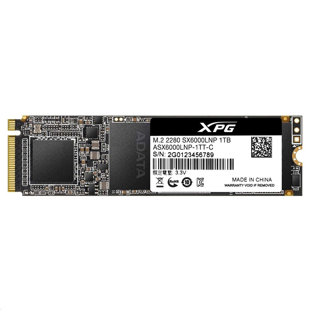 1TB ADATA SSD M.2 meghajtó XPG SX6000 Lite Series (ASX6000LNP-1TT-C)