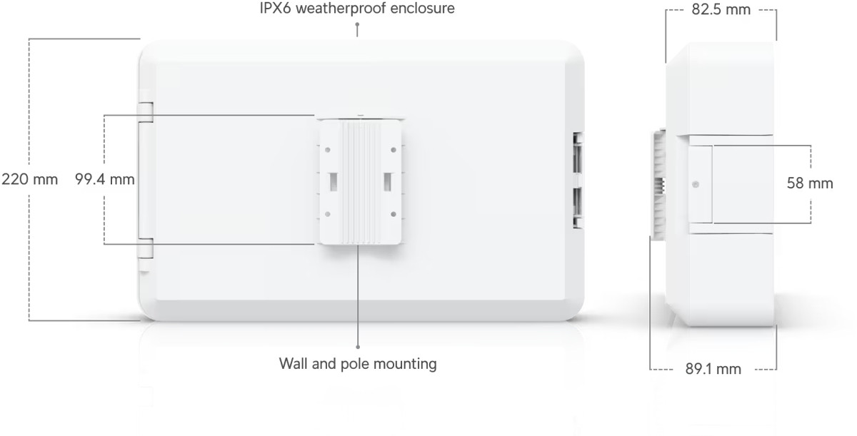 Ubiquiti UACC-FLEX-UTILITY-PRO kültéri doboz