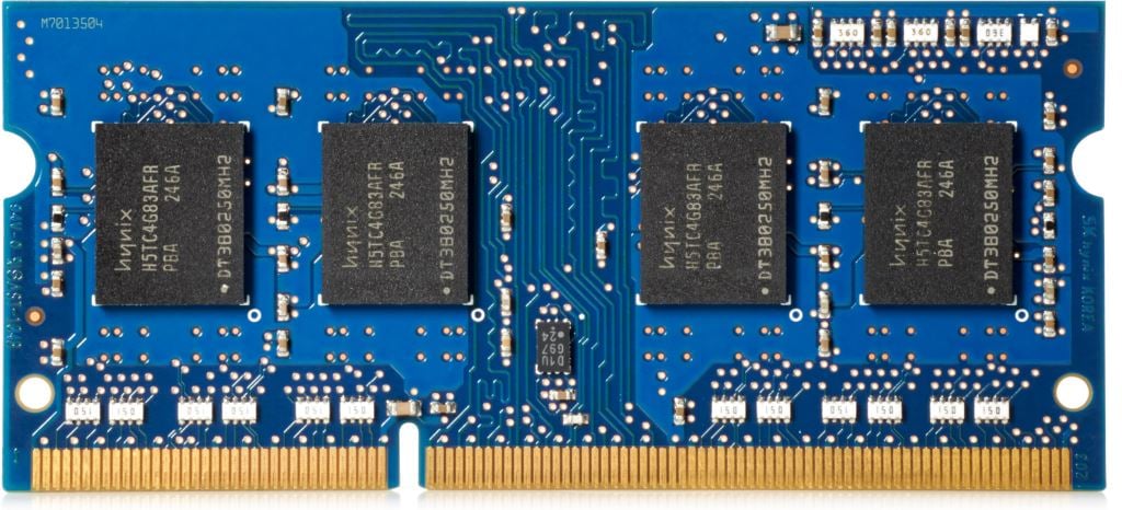  HP memória (E5K48A) 1GB X32 800MHz DDR3 Notebook RAM
