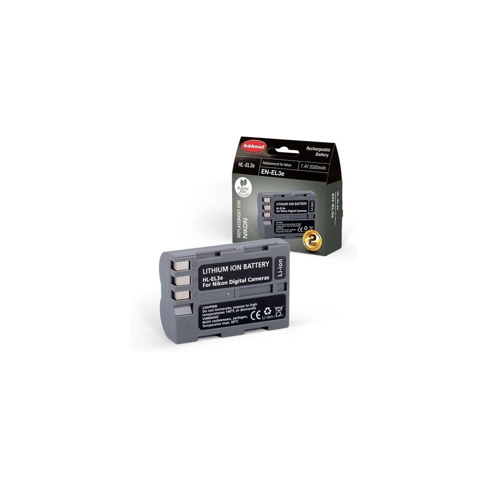HAHNEL HL-EL3E Nikon EN-EL3E 2000 mAh akkumulátor HAHNEL HL-EL3E Nikon EN-EL3E 2000 mAh akkumulátor