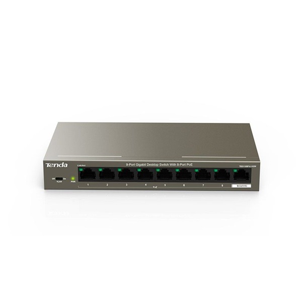 Tenda TEG1109P-8-102W 8-Port Gigabit desktop PoE switch
