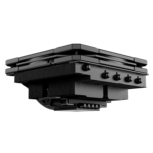 ID-Cooling  IS-55 BLACK  4pin csatlakozó 5 db heatpipe 12cm PWM CPU Cooler 