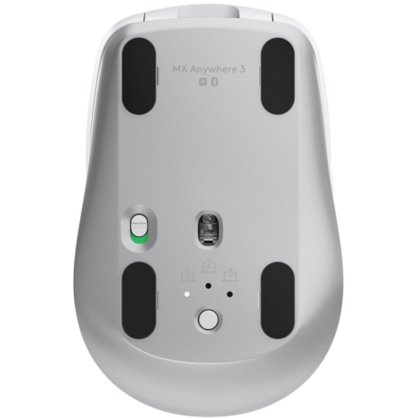 Logitech MX Anywhere 3 vezeték nélküli bluetooth egér halványszürke (910-005989)