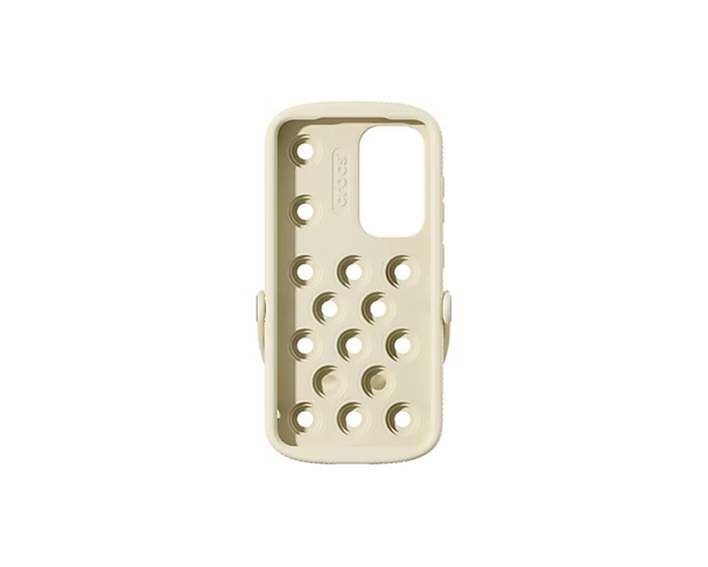 Samsung S25 Crocs ütésálló tok, Fehér