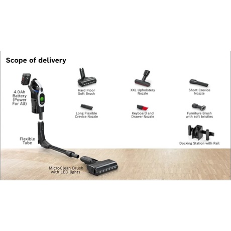 Bosch BCS1041WAC Álló porszívó