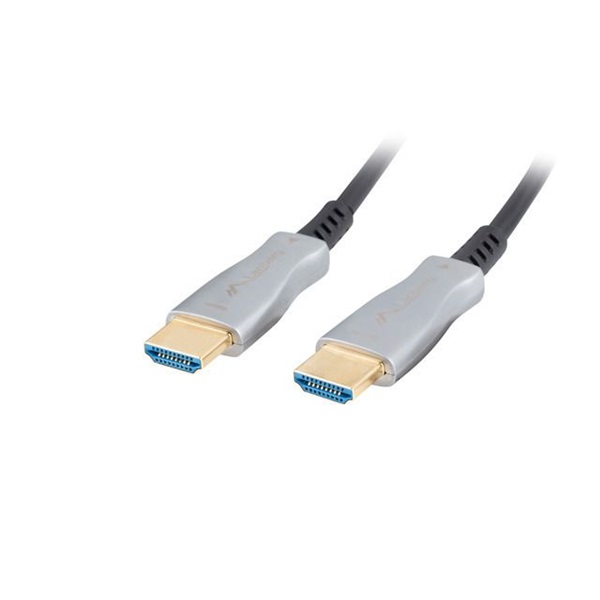 Lanberg 30m aktív optikai HDMI apa-apa fekete AOC kábel Lanberg 30m aktív optikai HDMI apa-apa fekete AOC kábel