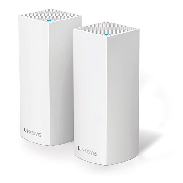 Linksys WHW0301 Velop Tri-Band Moduláris Vezeték nélküli Rendszer (2db) (WHW0302-EU)
