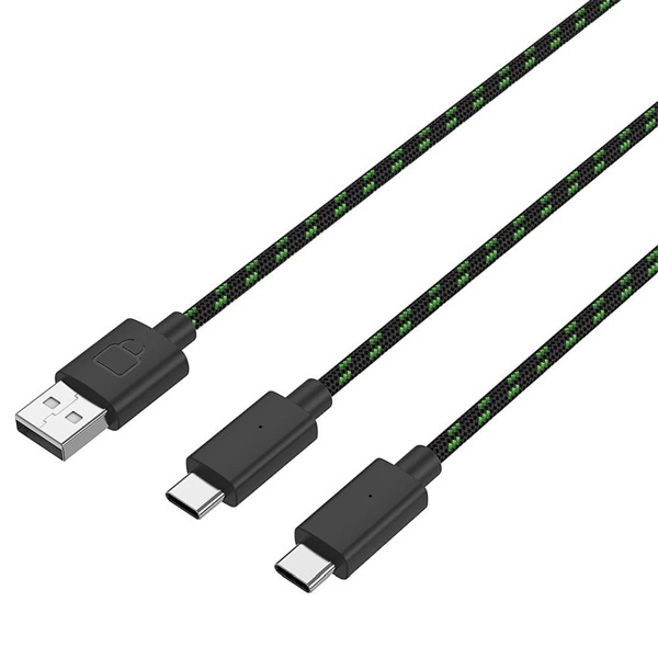 Venom VS2874 Xbox Series X/S akkumulátor 2db + 3m töltőkábel fehér Venom VS2874 Xbox Series X/S akkumulátor 2db + 3m töltőkábel fehér