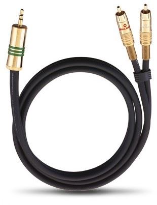 Oehlbach NF1 / Jack Sztereó 3,5 mm Jack - 2 RCA kábel 1 méter  (2056)