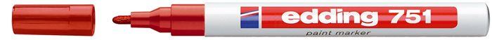 EDDING "751" lakkmarker 1-2 mm piros (TED7514) EDDING "751" lakkmarker 1-2 mm piros (TED7514)