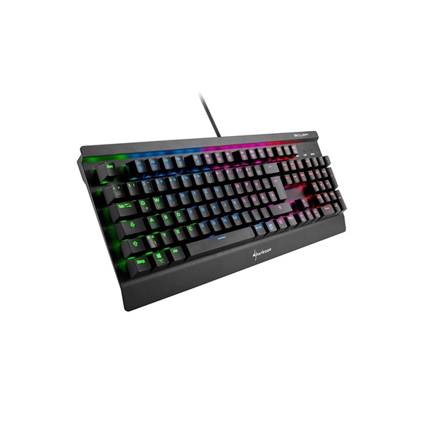Sharkoon Skiller SGK3 Black/Red Mechanikus Billentyűzet Fekete ENG Sharkoon Skiller SGK3 Black/Red Mechanikus Billentyűzet Fekete ENG