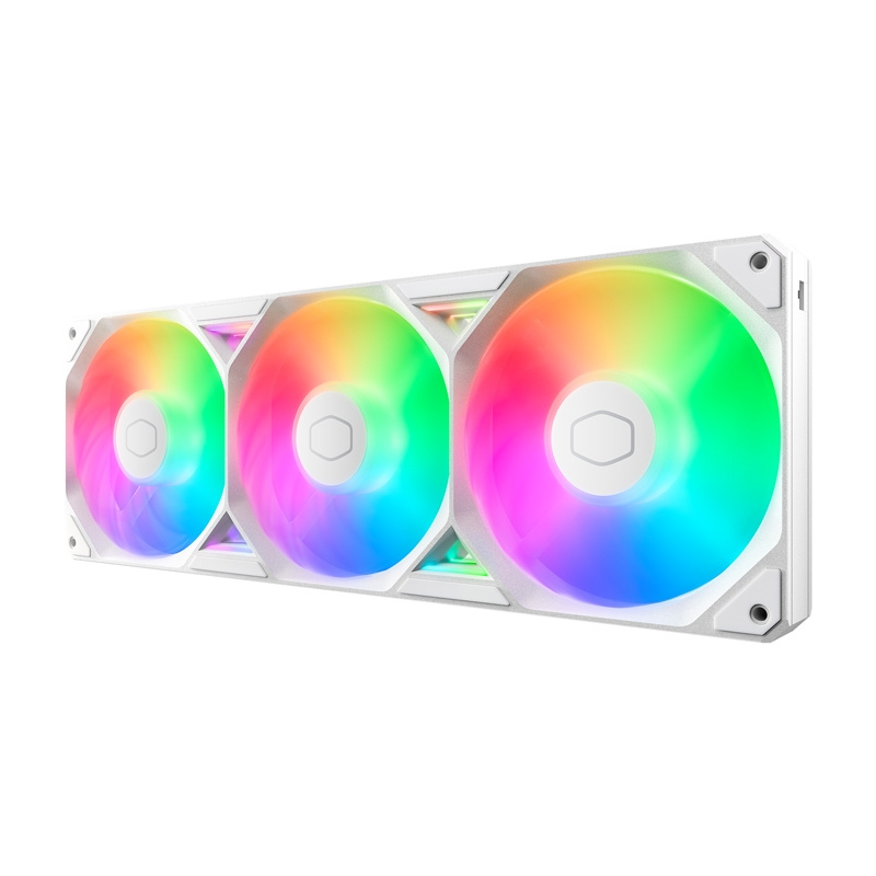 Cooler Master SickleFlow Edge 360 ARGB ventilátor Fehér 