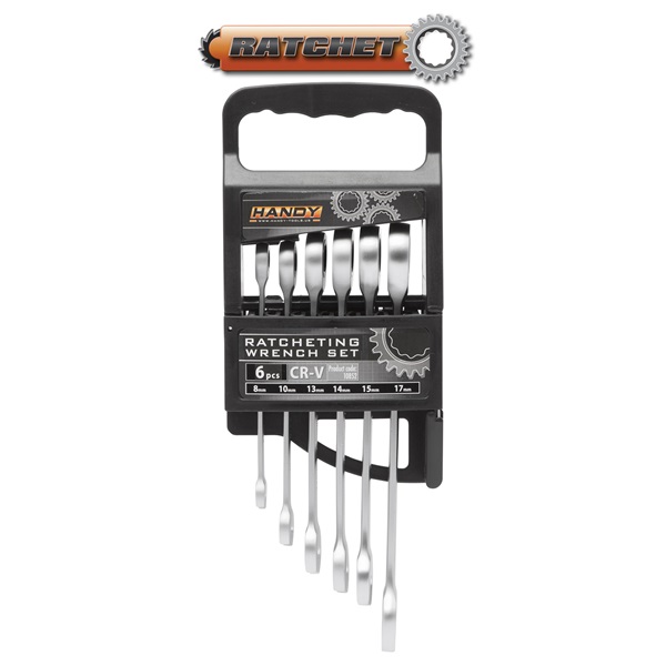 HANDY 10852 Racsnis csillag-villáskulcs készlet HANDY 10852 Racsnis csillag-villáskulcs készlet