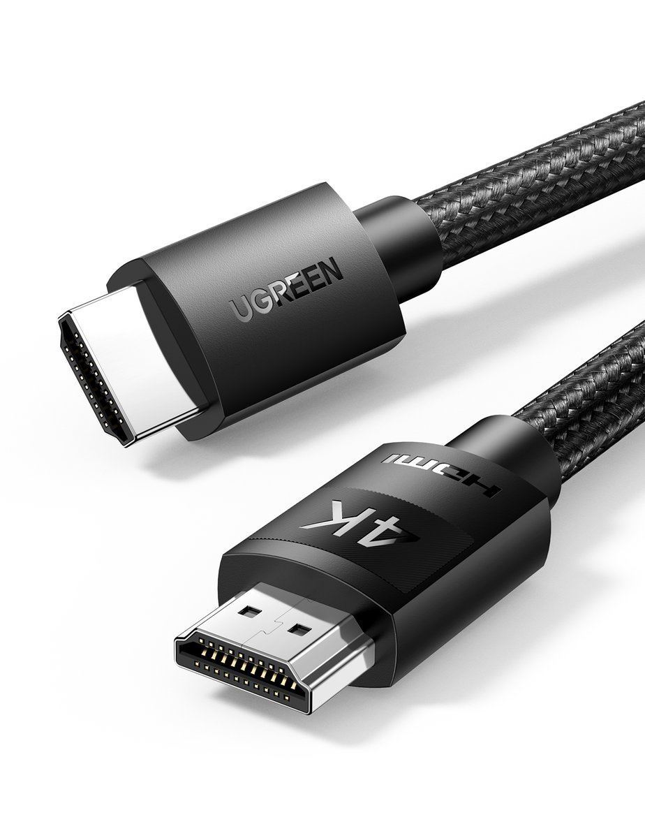 UGREEN HD119 HDMI-kábel 4K 60Hz 1m fekete (30999) UGREEN HD119 HDMI-kábel 4K 60Hz 1m fekete (30999)