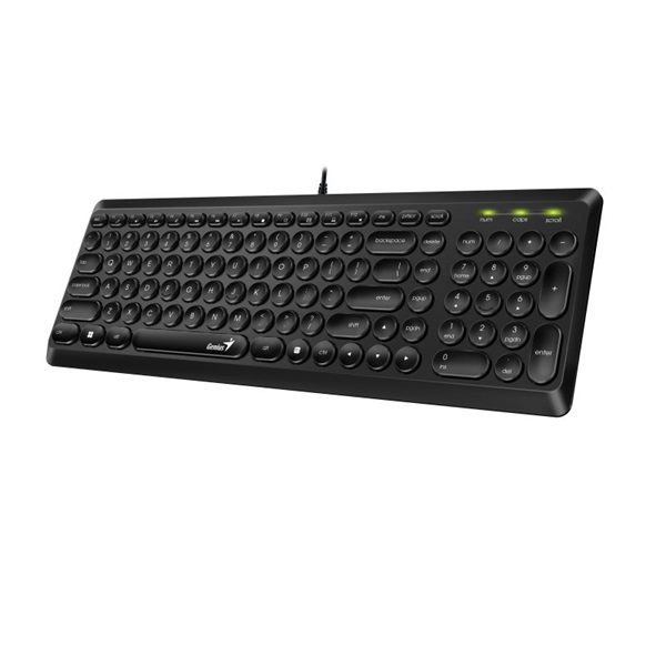 Genius SlimStar Q200 billentyűzet fekete (31310020404) Genius SlimStar Q200 billentyűzet fekete (31310020404)