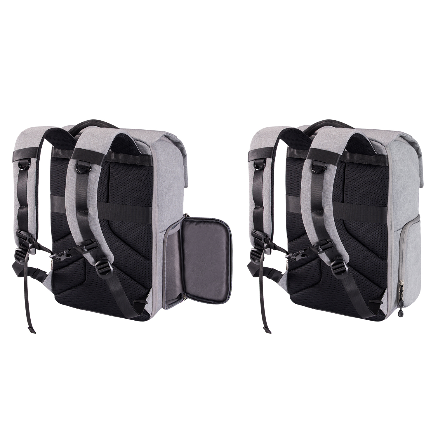 K&F Concept Beta Backpack 22L, fotós hátizsák, szürke