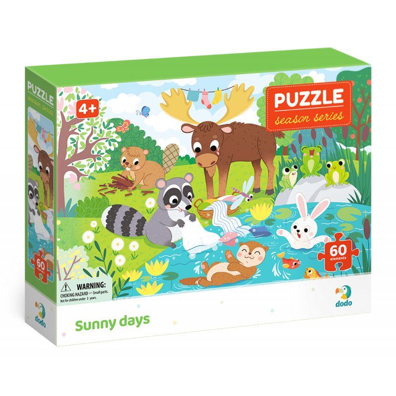 Dodo Évszakok Nyári Napok 60db-os puzzle (DOP300412) Dodo Évszakok Nyári Napok 60db-os puzzle (DOP300412)