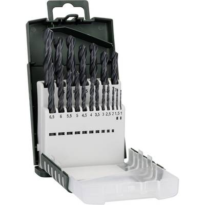 HSS Fém spirálfúró készlet 19 részes Bosch Accessories 2609255131 Hengertekercselt DIN 338 Henger szár 1 készlet HSS Fém spirálfúró készlet 19 részes Bosch Accessories 2609255131 Hengertekercselt DIN 338 Henger szár 1 készlet