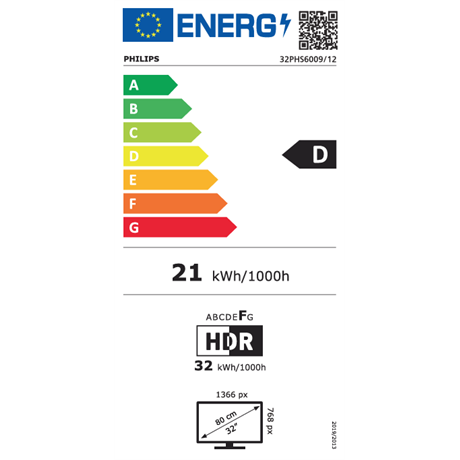 Philips 32PHS6009/12 HD LED SMART TV