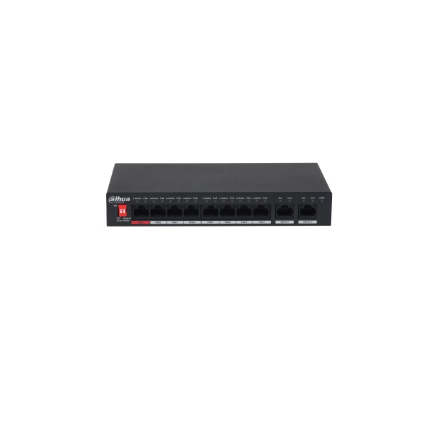 Dahua 8 portos PoE switch 96W (PFS3010-8ET-96-V2)