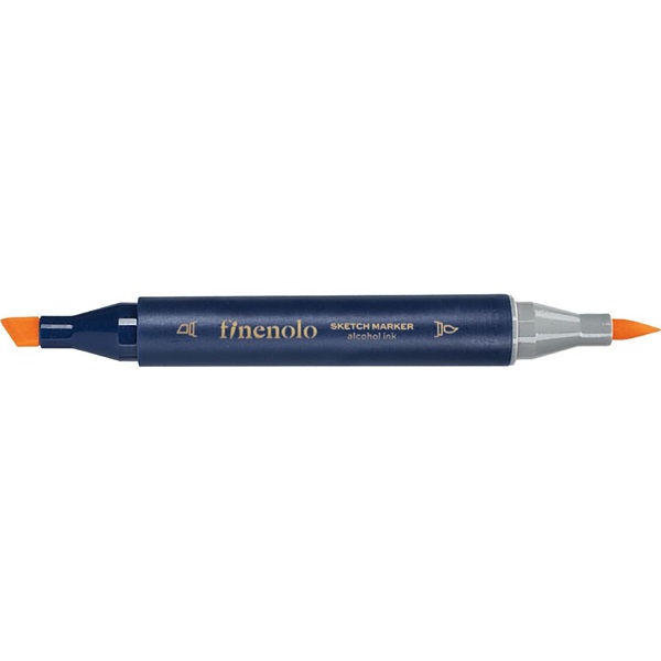 Deli Finenolo 23 - Orange kétvégű permanent ART marker Deli Finenolo 23 - Orange kétvégű permanent ART marker