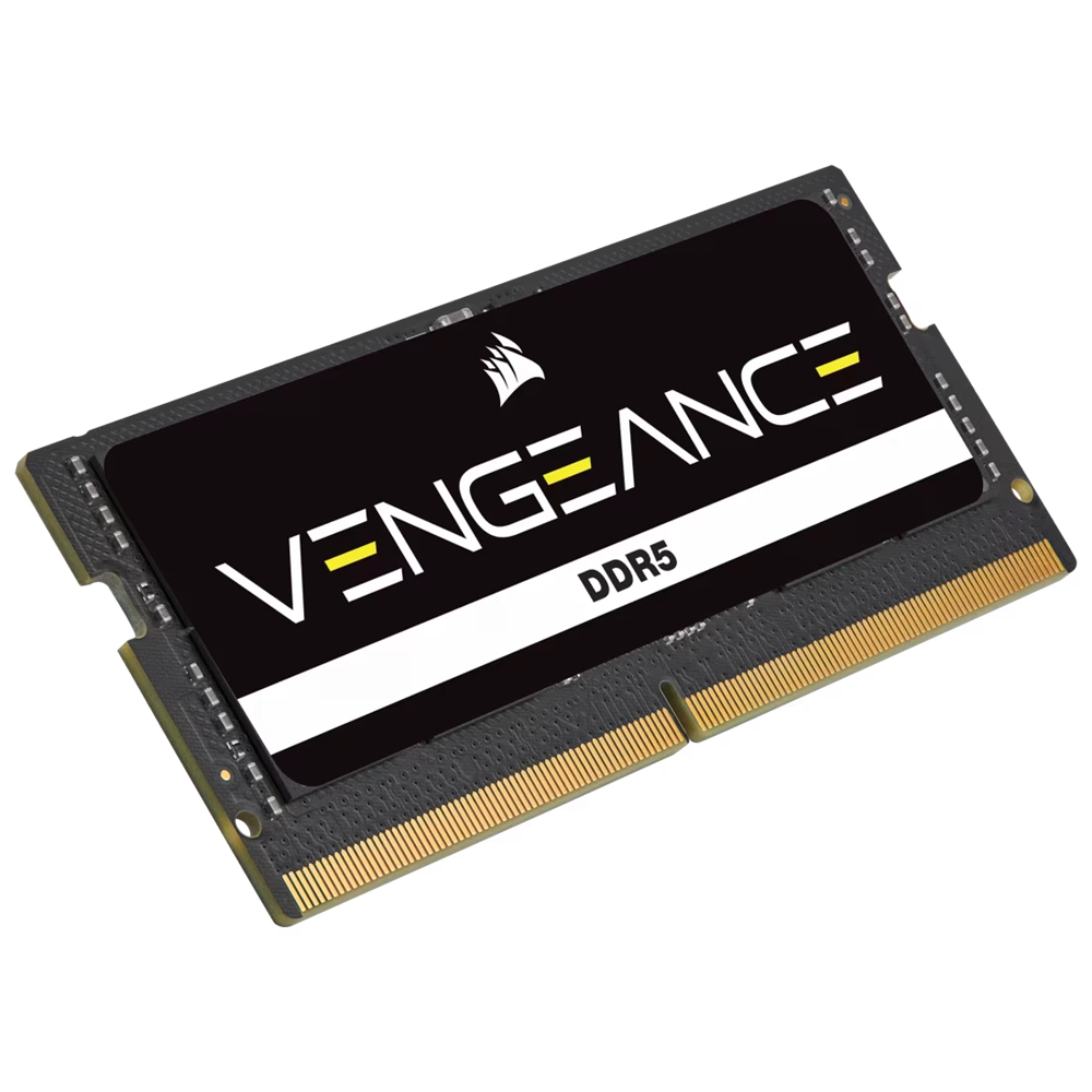 Corsair 32GB DDR5 5200MHz SODIMM Vengeance Memória Fekete