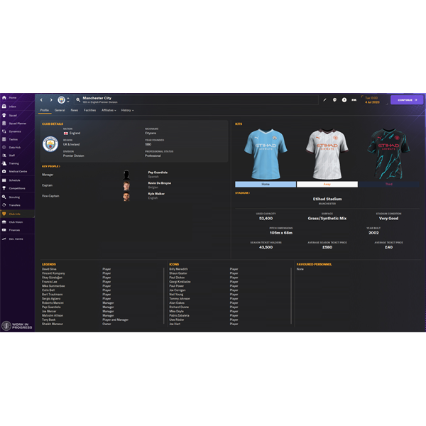 Football Manager 2024 PS5 játékszoftver Football Manager 2024 PS5 játékszoftver