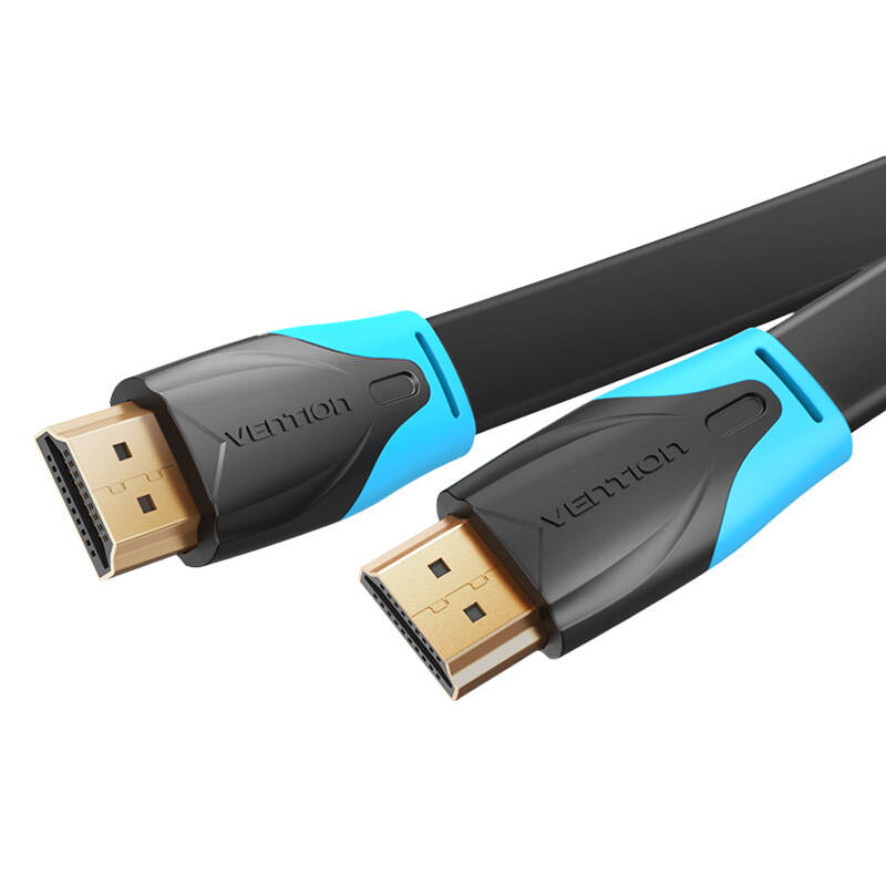 Vention lapos HDMI kábel 3m fekete (VAA-B02-L300) Vention lapos HDMI kábel 3m fekete (VAA-B02-L300)