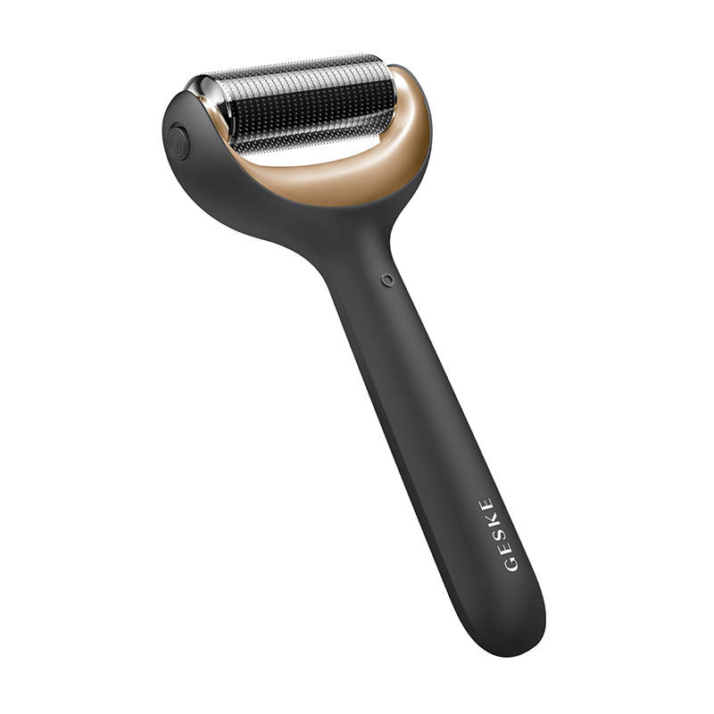 Micro Needle Face&Body Roller 9in1 Geske with APP (gray)