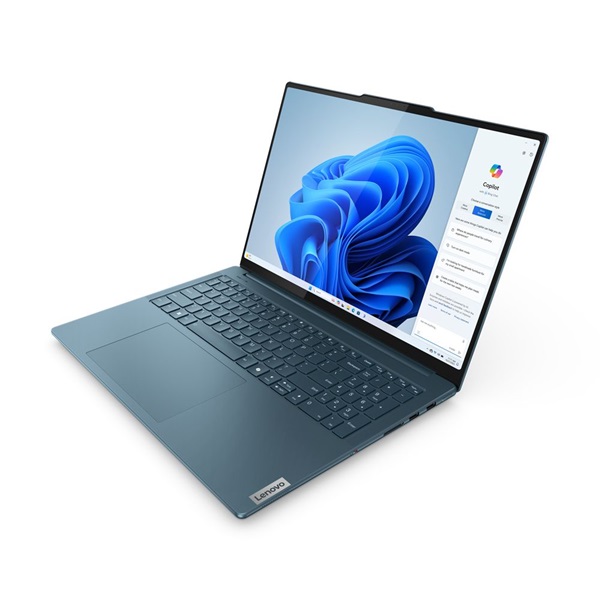 Lenovo Yoga Pro 9 16IMH9 16"3,2K  Ultra 7 155H 16GB 1TB Win11 Notebook Kékeszöld Lenovo Yoga Pro 9 16IMH9 16"3,2K  Ultra 7 155H 16GB 1TB Win11 Notebook Kékeszöld
