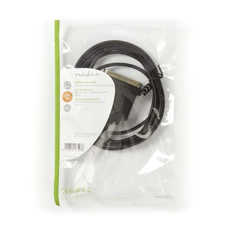 Nedis CCGP60880BK20 USB KÁBEL NYOMTATÓ